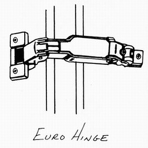 EURO HINGE, home hardware