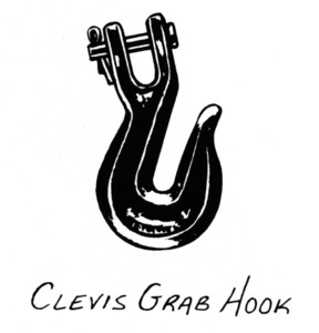 CLEVIS GRAB HOOK, home 
hardware