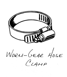 WORM-GEAR HOSE CLAMP, 
home hardware