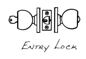 ENTRY LOCK, home hardware