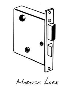 MORTISE LOCK, home hardware