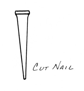 CUT NAIL, home hardware