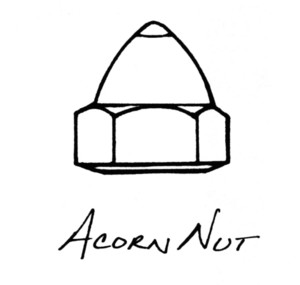 ACORN NUT, home hardware