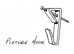 picture hook, home hardware