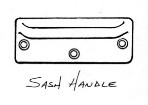 SASH HANDLE, home hardware