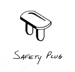 SAFETY PLUG, electrical hardware