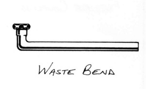 waste bend, plumbing