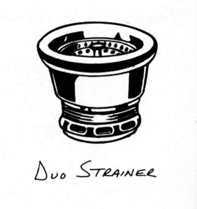duo strainer, plumbing