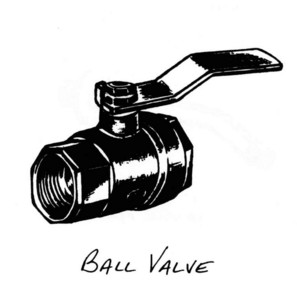 ball valve, plumbing